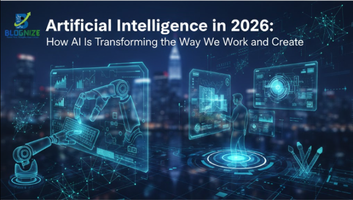 Artificial Intelligence in 2026 How AI Is Transforming the Way We Work and Create